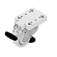 MODULAR SOLUTIONSCASTER 100MM SWIVEL PLATE W/LIFT FOOT